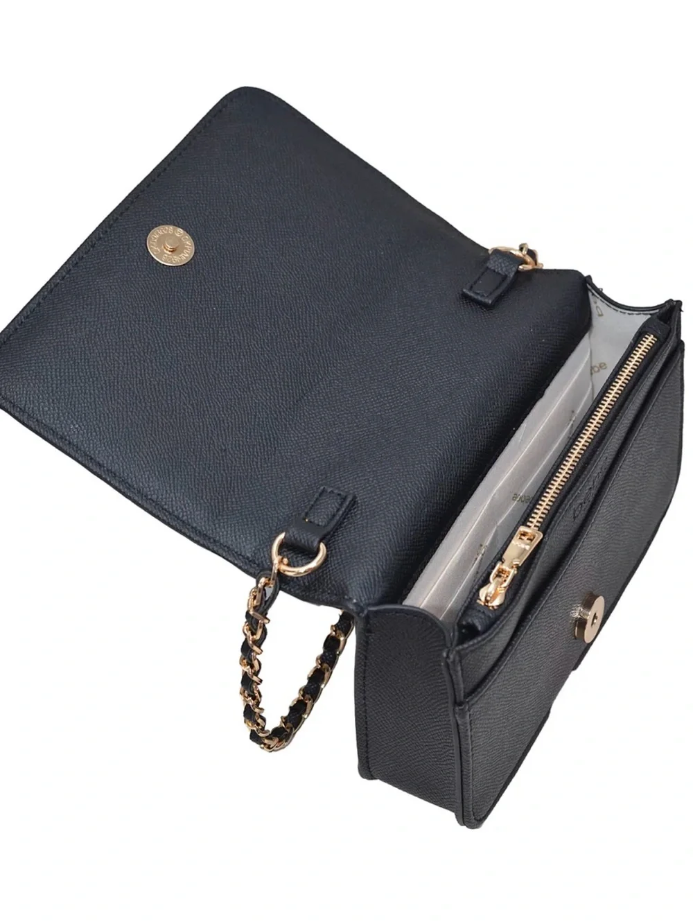 458. NWT BEBE WOVEN CROSSBODY HANDBAG